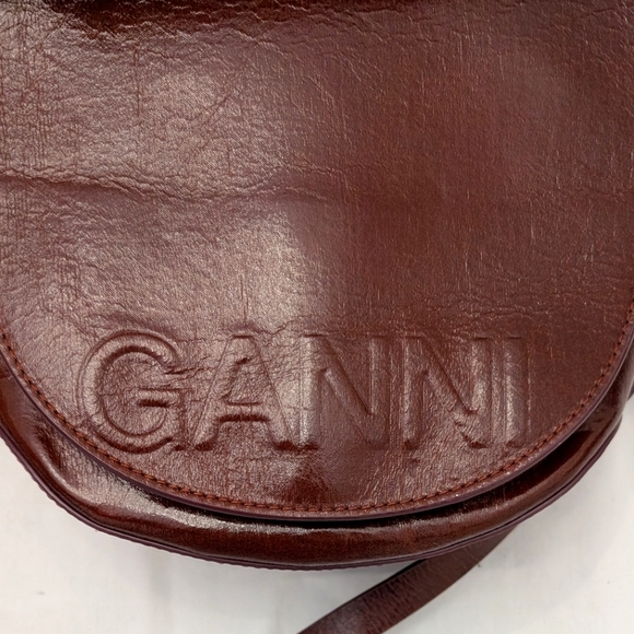 Ganni Banner Saddle Bag - Picture 8 of 14